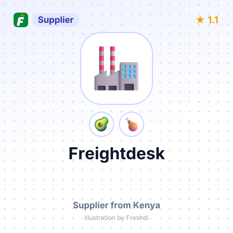 Freightdesk  – summary card, no photo uploaded yet