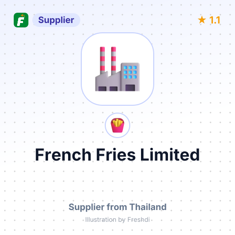 French Fries Limited – summary card, no photo uploaded yet