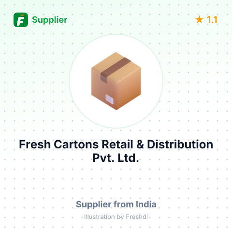 Fresh Cartons Retail & Distribution Pvt. Ltd.  – summary card, no photo uploaded yet