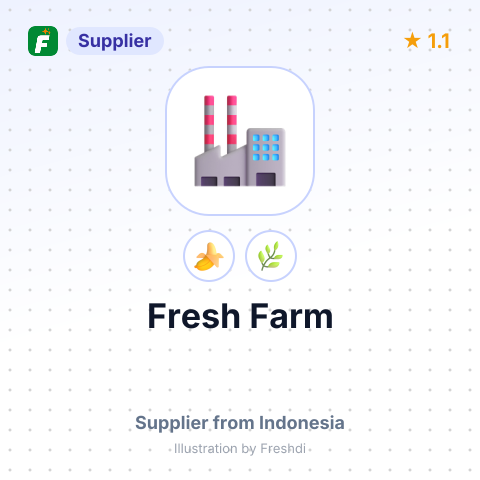 Fresh Farm  – summary card, no photo uploaded yet