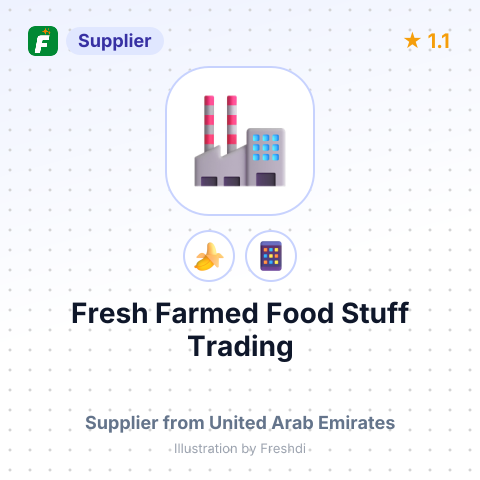 Fresh Farmed Food Stuff Trading  – summary card, no photo uploaded yet