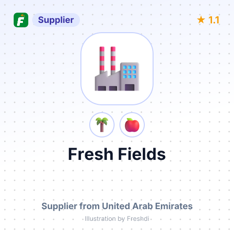 Fresh Fields  – summary card, no photo uploaded yet