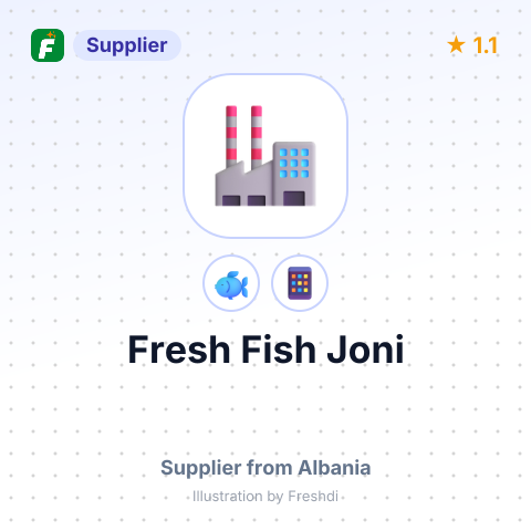 Fresh Fish Joni – summary card, no photo uploaded yet