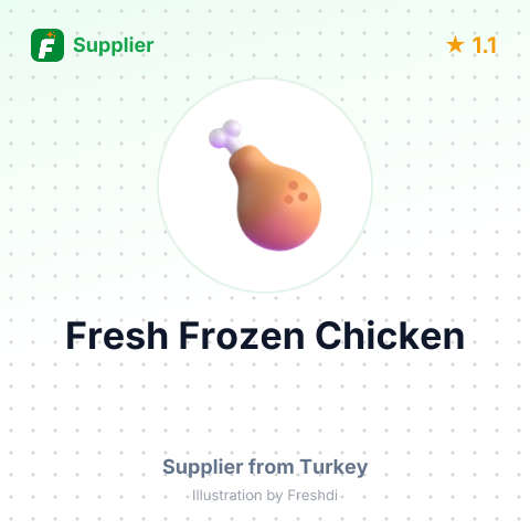 Fresh Frozen Chicken  – summary card, no photo uploaded yet