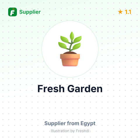 Fresh Garden  – summary card, no photo uploaded yet