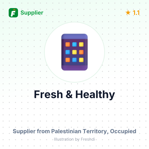 Fresh & Healthy  – summary card, no photo uploaded yet