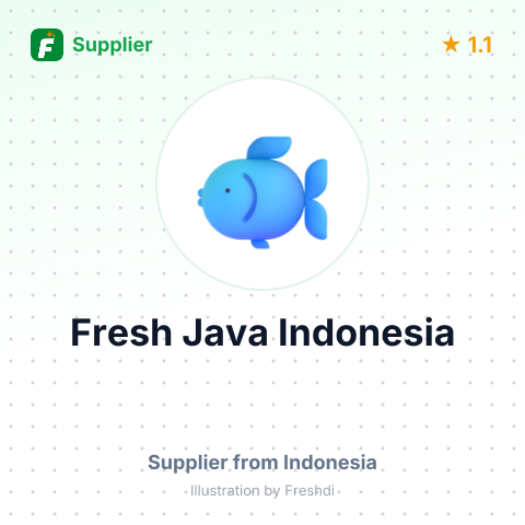 Fresh Java Indonesia – summary card, no photo uploaded yet