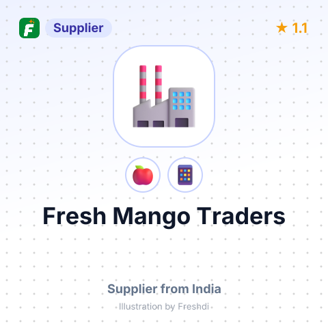 Fresh Mango Traders  – summary card, no photo uploaded yet
