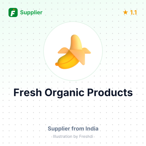 Fresh Organic Products  – summary card, no photo uploaded yet