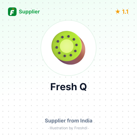 Fresh Q  – summary card, no photo uploaded yet