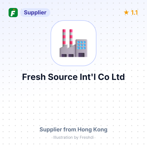 Fresh Source Int'l Co Ltd – summary card, no photo uploaded yet