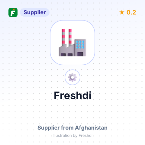 Freshdi – summary card, no photo uploaded yet