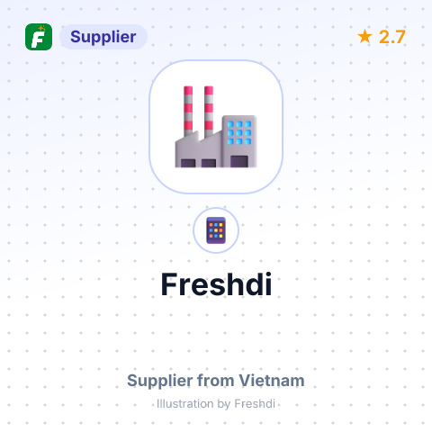Freshdi – summary card, no photo uploaded yet