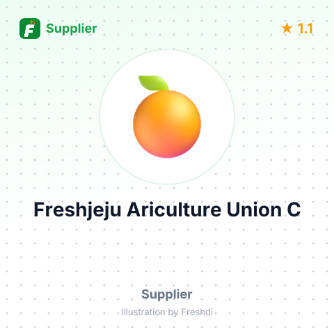 Freshjeju Ariculture Union C – summary card, no photo uploaded yet
