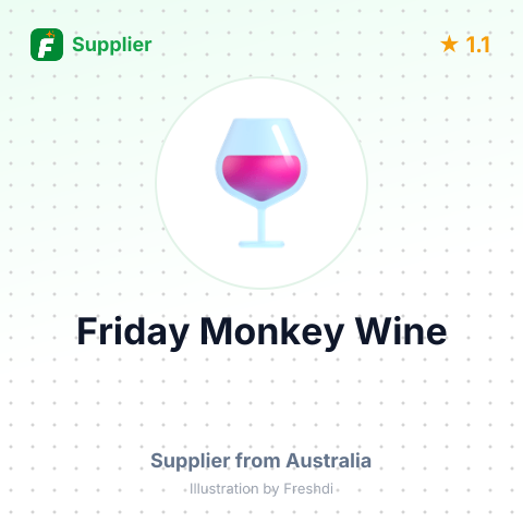 Friday Monkey Wine – summary card, no photo uploaded yet