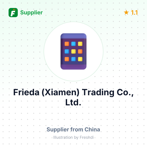 Frieda (Xiamen) Trading Co., Ltd. – summary card, no photo uploaded yet
