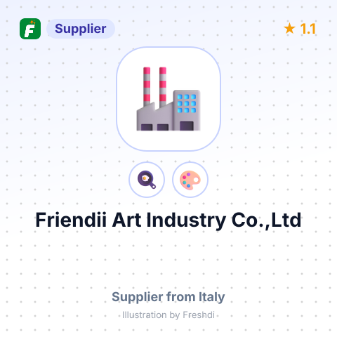 Friendii Art Industry Co.,Ltd – summary card, no photo uploaded yet