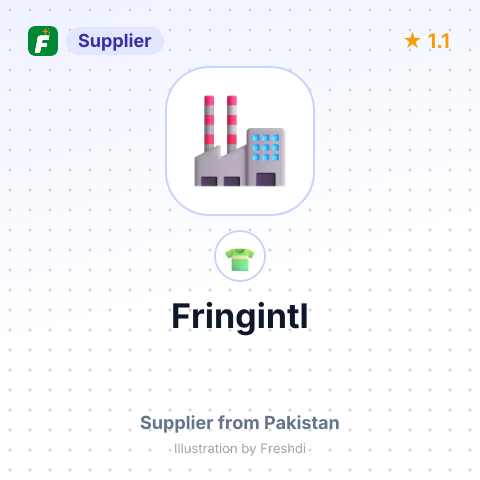 Fringintl – summary card, no photo uploaded yet