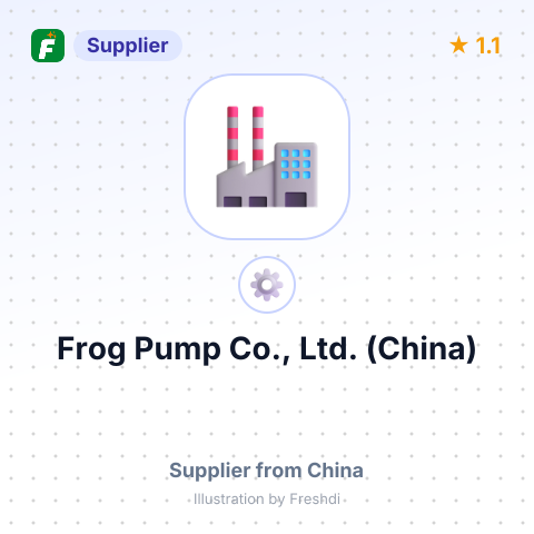Frog Pump Co., Ltd. (China) – summary card, no photo uploaded yet