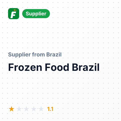 Frozen Food Brazil – summary card, no photo uploaded yet