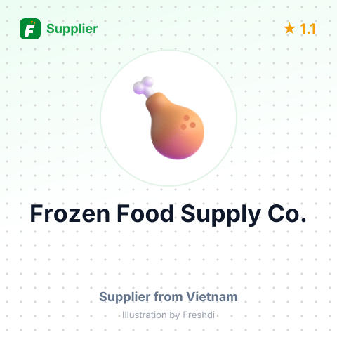 Frozen Food Supply Co.  – summary card, no photo uploaded yet