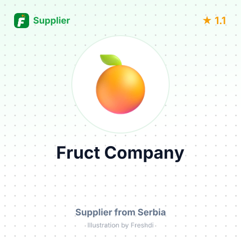 Fruct Company  – summary card, no photo uploaded yet
