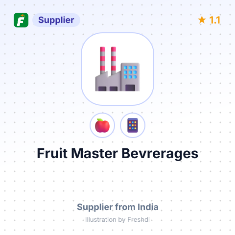 Fruit Master Bevrerages  – summary card, no photo uploaded yet