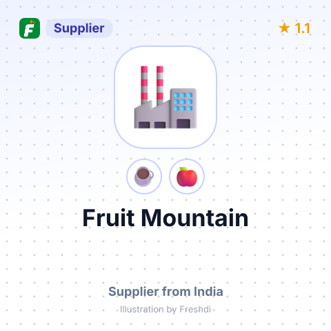 Fruit Mountain  – summary card, no photo uploaded yet