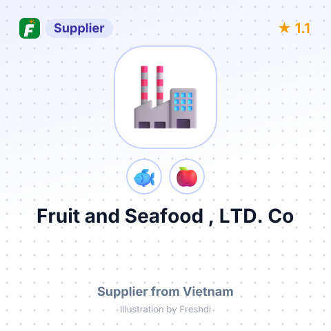 Fruit and Seafood , LTD. Co – summary card, no photo uploaded yet