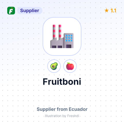 Fruitboni  – summary card, no photo uploaded yet