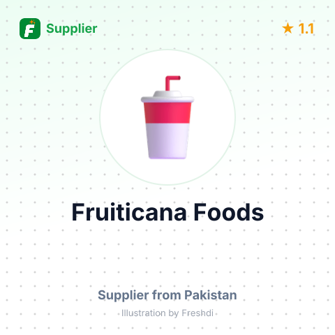 Fruiticana Foods – summary card, no photo uploaded yet