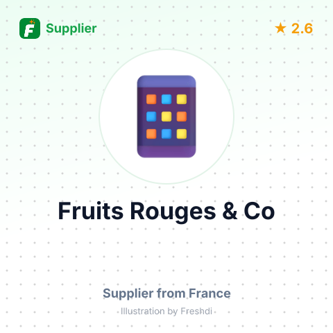 Fruits Rouges & Co – summary card, no photo uploaded yet
