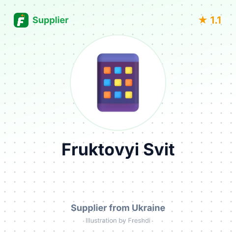 Fruktovyi Svit  – summary card, no photo uploaded yet