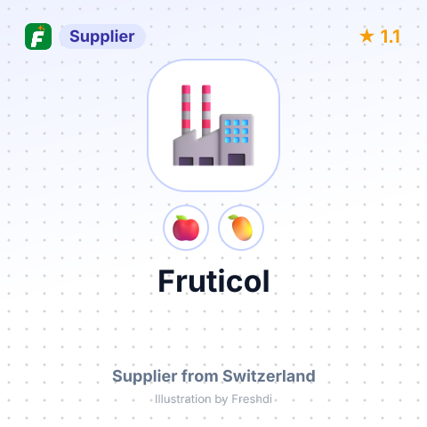 Fruticol  – summary card, no photo uploaded yet