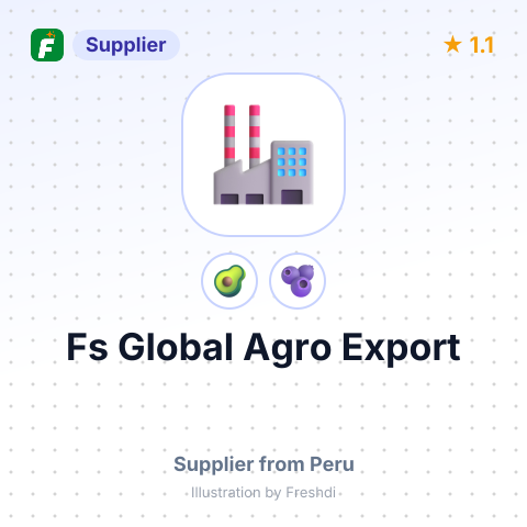 Fs Global Agro Export  – summary card, no photo uploaded yet