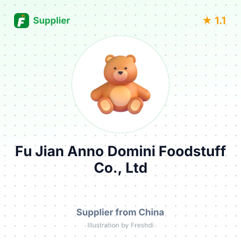 Fu Jian Anno Domini Foodstuff Co., Ltd – summary card, no photo uploaded yet