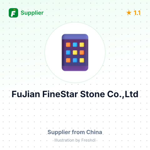 FuJian FineStar Stone Co.,Ltd – summary card, no photo uploaded yet