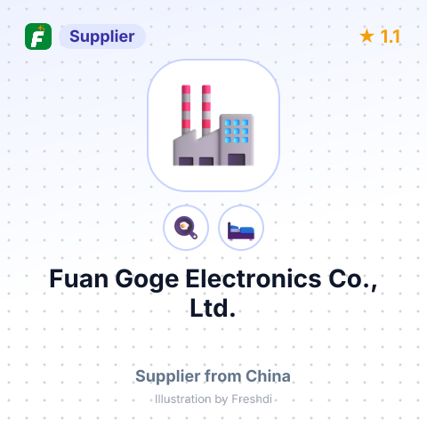 Fuan Goge Electronics Co., Ltd. – summary card, no photo uploaded yet