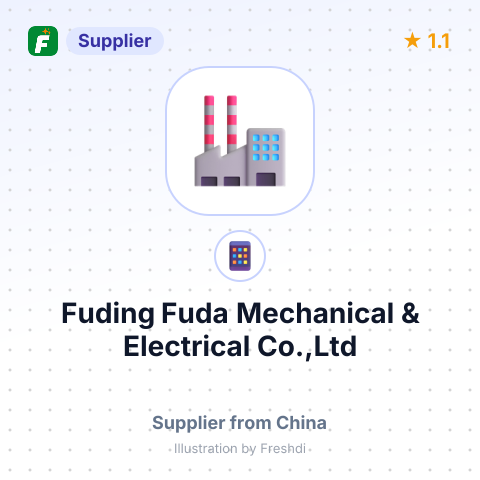 Fuding Fuda Mechanical & Electrical Co.,Ltd – summary card, no photo uploaded yet