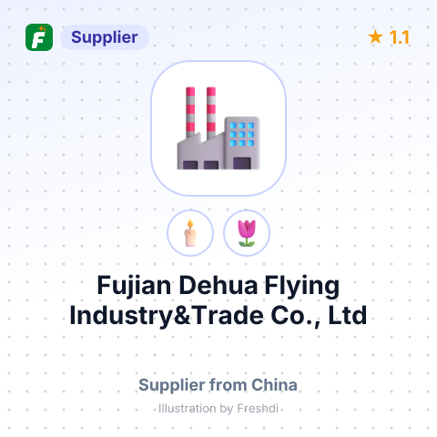 Fujian Dehua Flying Industry&Trade Co., Ltd – summary card, no photo uploaded yet