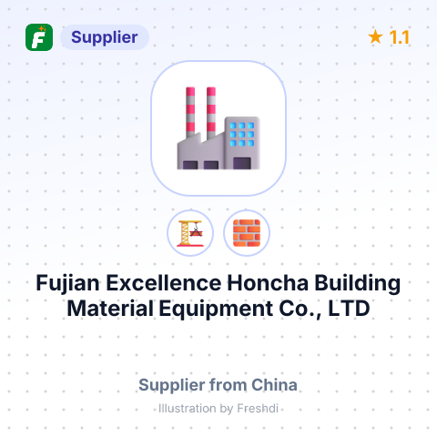 Fujian Excellence Honcha Building Material Equipment Co., LTD – summary card, no photo uploaded yet