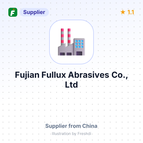 Fujian Fullux Abrasives Co., Ltd – summary card, no photo uploaded yet