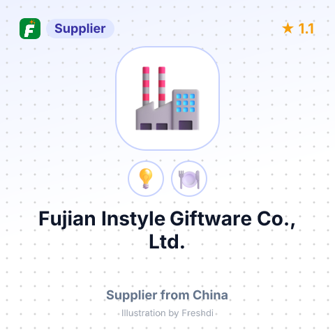 Fujian Instyle Giftware Co., Ltd. – summary card, no photo uploaded yet
