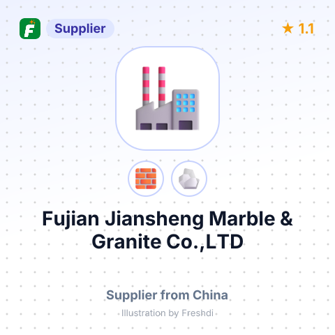 Fujian Jiansheng Marble & Granite Co.,LTD – summary card, no photo uploaded yet