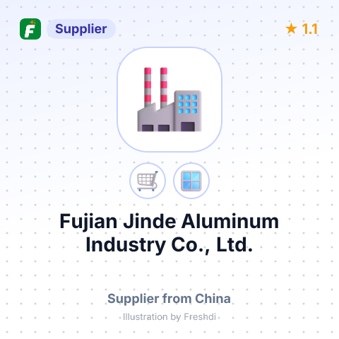 Fujian Jinde Aluminum Industry Co., Ltd. – summary card, no photo uploaded yet