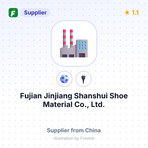 Fujian Jinjiang Shanshui Shoe Material Co., Ltd. – summary card, no photo uploaded yet