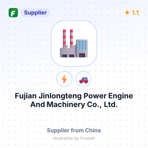 Fujian Jinlongteng Power Engine And Machinery Co., Ltd. – summary card, no photo uploaded yet