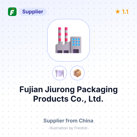 Fujian Jiurong Packaging Products Co., Ltd. – summary card, no photo uploaded yet
