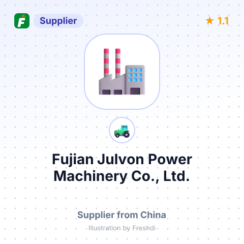 Fujian Julvon Power Machinery Co., Ltd. – summary card, no photo uploaded yet