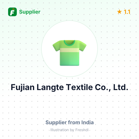 Fujian Langte Textile Co., Ltd. – summary card, no photo uploaded yet